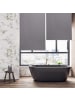 relaxdays Duschrollo in Grau - (B)80 x (H)240 cm