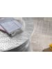 FineBuy Couchtisch in Silber / Aluminium / 62x62x62