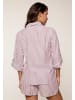 Linga Dore Linga Dore Pyjama set in Soft bordeaux stripe