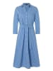 More & More Blusenkleid in woven mix stripe orig blue