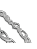 SilberDream 925 Sterling Silber Damen SilberDream Armbänder Zopf ca. 19cm