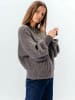 TeeShoppen Pullover Emma Cable in Grey