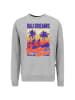 OLDSKULL Sweatshirt Wrldvibe Bali Beam Graphic in Heather Grey