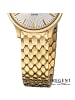 Regent Analog-Armbanduhr Regent Metallarmband gold klein (ca. 30mm)