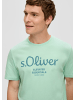 s.Oliver T-Shirt kurzarm in Türkis