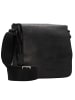 Greenburry Pure Black Umhängetasche Leder 20 cm black