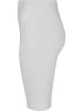 Urban Classics Urban Classics Damen Ladies High Waist Cycle Shorts in white
