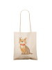 Mr. & Mrs. Panda Shopping Tasche Hund Glück ohne Spruch in Creme