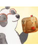 Mr. & Mrs. Panda Untersetzer Bär Morgenkaffee Design ohne Spruch in Weiß