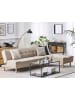 Beliani Modulsofa ALSTEN in Beige/Braun - (W) 257 x (H) 41 x (L) 161 cm