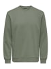 ONLY & SONS Sweatshirt Connor in Castor gray