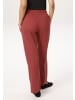 Aniston CASUAL Schlupfhose in dunkelrot