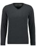 Ragman V-Pullover für Herren in anthrazit