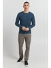 INDICODE Strickpullover IDKarpo 30412MM Herren Feinstrickpullover in Blau