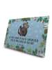 Mr. & Mrs. Panda Advents-Teekalender Stinktier  mit Spruch in Eisblau