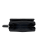 mano Don Andrea Geldbörse RFID Schutz Leder 12 cm schwarz