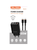 Wisam® Teltech Schnellladegerät GaN3 USB / USB-C 65W + Kabel USB-C - USB-C