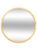 5five Simply Smart Badspiegel mit LED-Beleuchtung, Bambus in Braun, (B) 3 x (H) 57 x (L) 57 cm