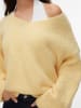 Vero Moda Strickpullover in Pale Banana