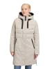 AMBER & JUNE Winterjacke Kunstdaune in Beige