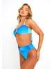 Moda Minx Bikini-Top Club Tropicana in Blue Lagoon
