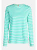 Salzhaut Longsleeve ACHTERN Offwhite-Lagoon