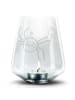 Mr. & Mrs. Panda Gravur Windlicht Spinne Agathe Motivation ohne ... in Transparent