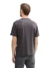 Tom Tailor T-Shirt mit Aufdruck The Casual Department 1962 in Dunkelgrau