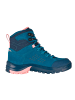 Trollkids Wanderschuh Hiker Mid Trollsteinen XT in harbor blue