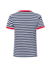 Franco Callegari T-Shirt in marine weiß
