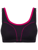 SUSA Sport BH Move high in schwarz-pink