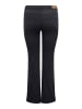 ONLY Carmakoma Flared fit jeans in Washed Black