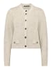 Betty Barclay Strick-Cardigan mit aufgesetzten Taschen in Grau Beige