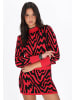 myMo ROCKS Sweater in red black