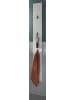 Inn.Furn Handtuchhalter weiß Hochglanz 16 x 150 cm, Wandpaneel mit Haken