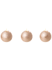 Beliani 3er-Set LED Deko AMBROSIA in Gold