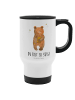 Mr. & Mrs. Panda Kaffeebecher Bär Honig mit Spruch in Weiß