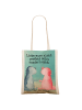 Mr. & Mrs. Panda Tasche Axolotl Liebe Design mit Spruch in Weiß