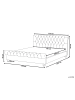 Beliani Doppelbett AVALLON in Beige/Braun - (W) 172 x (H) 94 x (L) 233 cm