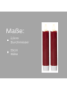 Novaliv Novaliv Stabkerzen LED mit Timer ROT 2er Indoor mit Timer Funktion 6 S in Rot