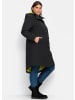 sheego Mantel in schwarz