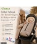 Kinderhaus Blaubär Fellsack für Kinderwagen & Babyschalen Gastein Canvas TOP in Grau-Beige