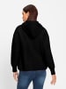 Heine Kapuzenstrickjacke in schwarz