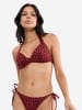 Triumph Bustier-Bikini-Top Red Label Midnight Swim in BROWN COMBINATION