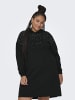ONLY Carmakoma Sweatshirt-Kleid in Black
