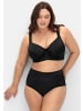 sheego Bikini-Oberteil in schwarz