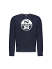 North Sails Blaues Baumwoll-Sweatshirt