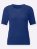 WITT WEIDEN Kurzarm-Pullover in royalblau