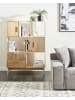 Beliani Bücherregal LYNWOOD in Braun - (W) 100 x (H) 140 x (L) 35 cm
