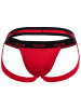 HUGO Jockstrap 3er Pack in Schwarz/Rot